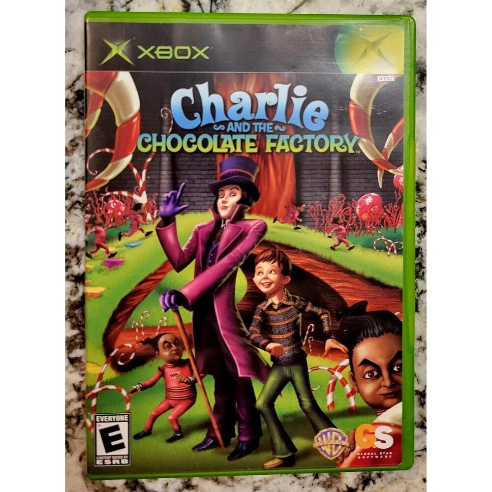 Charlie and the Chocolate Factory (OG Xbox) Complete/Tested/Manual/Fast Shipping